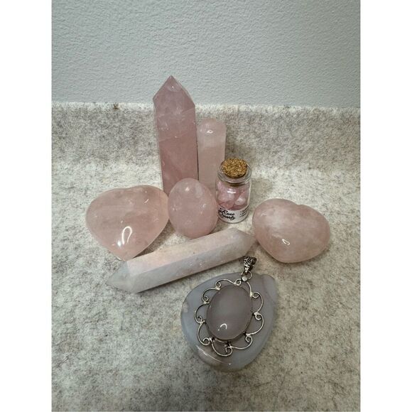 Pink 🩷 - 1lb Crystal Bundle - Picture 1 of 4